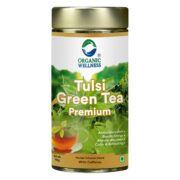 buy Organic Wellness Tulsi Premium Green Tea Tin in Delhi,India