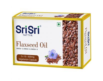 buy Sri Sri Tattva Flaxseed Veg Oil Capsules in Delhi,India