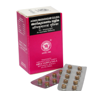 Arya Vaidya Sala Agnikumararsam Gulika Tablets