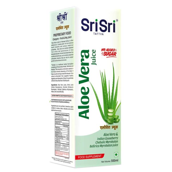 buy Sri Sri Tattva Aloe Vera Juice with No Added Sugar in Delhi,India