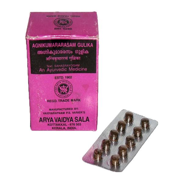 buy Arya Vaidya Sala Agnikumararsam Gulika Tablets in Delhi,India