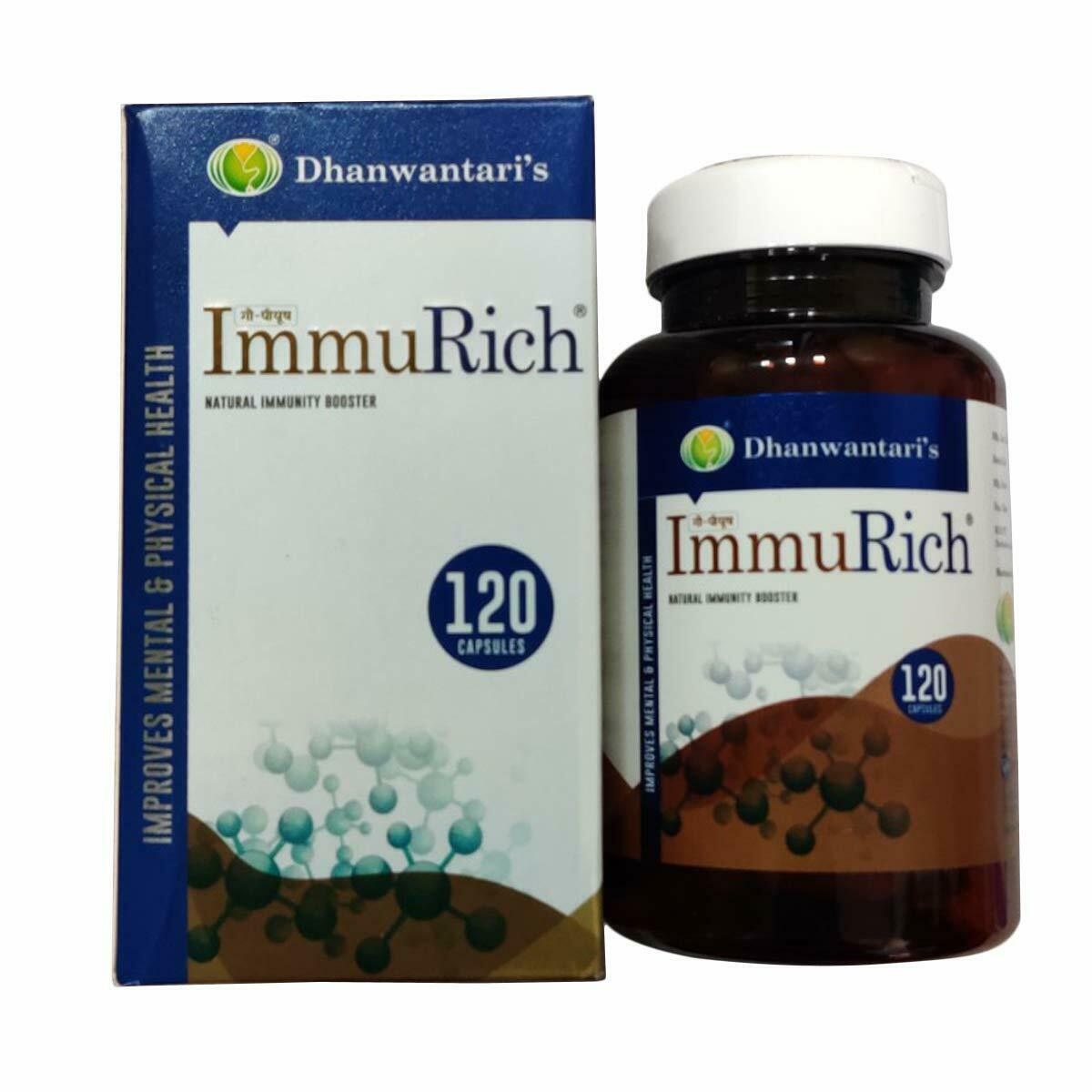 Dhanwantari Herbal ImmuRich Capsules