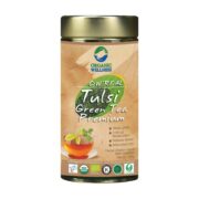 buy Organic Wellness Tulsi Premium Green Tea Tin in Delhi,India