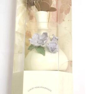 Mr. Aroma Rose Cottage Luxury Home Fragrance Ceramic Flower Reed Diffuser