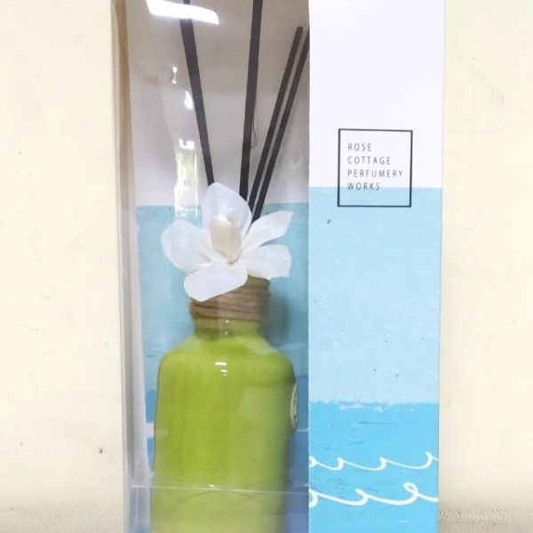 buy Mr. Aroma Rose Cottage Jasmine Fragrance Ceramic Flower Reed Diffuser in Delhi,India