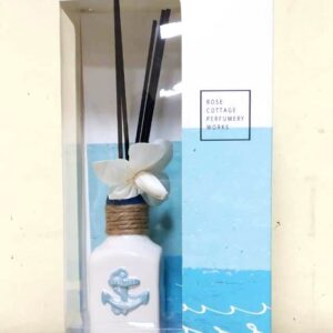 Mr. Aroma Rose Cottage Lavender Fragrance Ceramic Flower Reed Diffuser