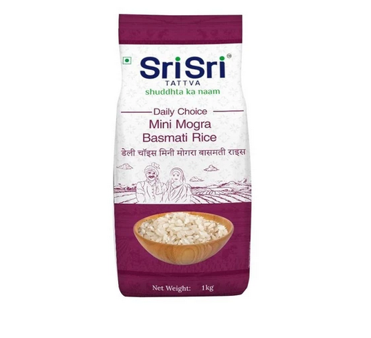 buy Sri Sri Tattva Daily Choice Mini Mogra Basmati Rice in Delhi,India