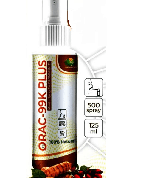 buy Dhanwantari Orac-99k Plus Mouth Spray in Delhi,India