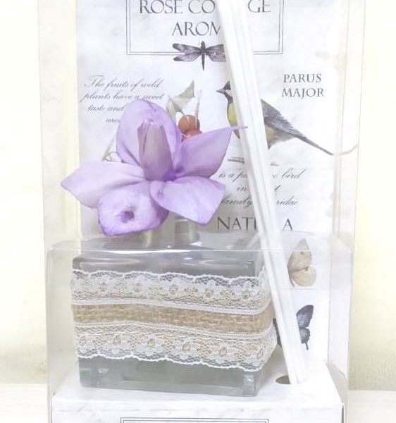 buy Mr. Aroma Rose Cottage Home Fragrance Ceramic Reed Diffuser in Delhi,India