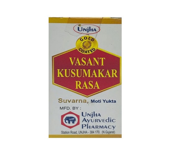 buy Unjha Basant Kusumarak Ras- 2.5 gm in Delhi,India
