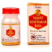 buy Unjha Basant Kusumarak Ras Tablets in Delhi,India