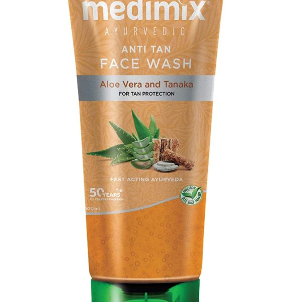 buy Medimix Ayurvedic Anti-Tan with AloeVera and Tanaka face wash in Delhi,India