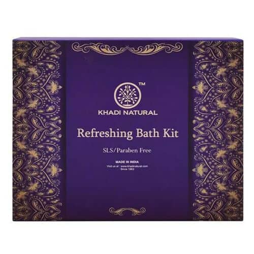 buy Khadi Natural Ayurvedic Refreshing Bath Kit in Delhi,India