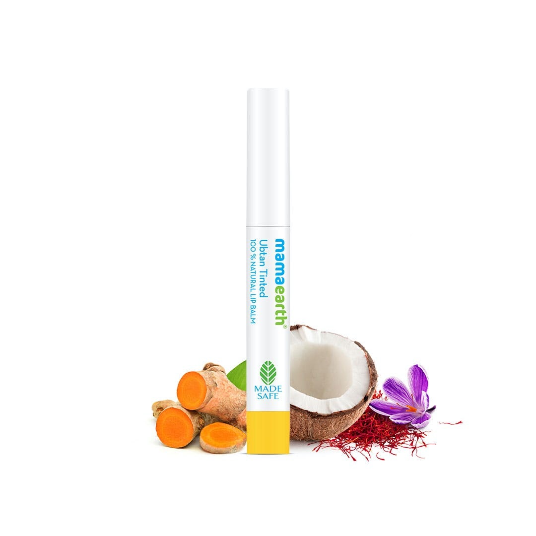 Mamaearth Ubtan Tinted Natural Lip Balm