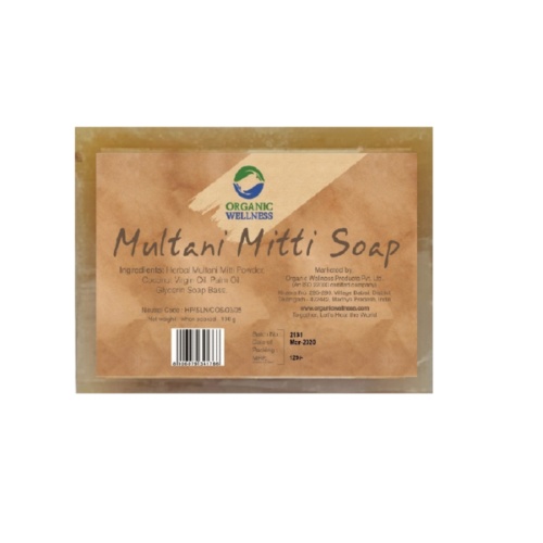 buy Organic Wellness Multani Mitti Soap in Delhi,India