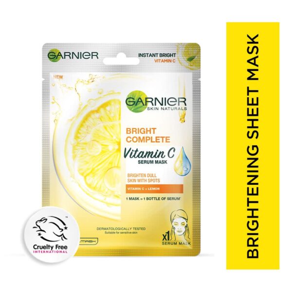 buy Garnier Skin Naturals Bright Complete Vitamin C Serum Sheet Mask in Delhi,India