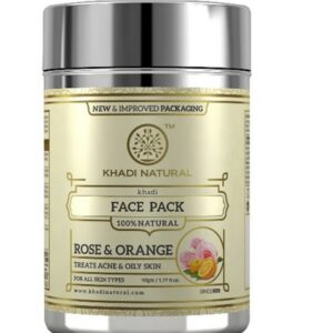 Khadi Natural Rose & Orange Herbal Face Pack
