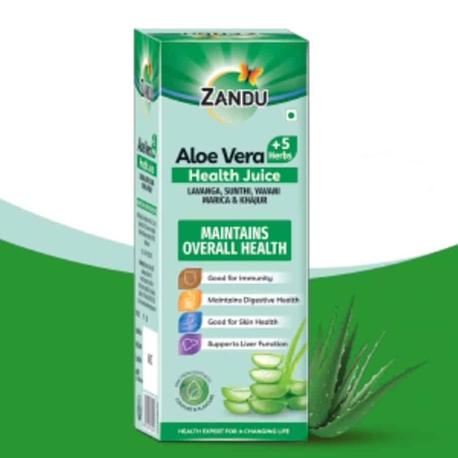 Zandu Aloe Vera +5 Herbs Health Juice