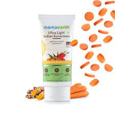 buy Mamaearth Ultra Light Indian Sunscreen 80gm in Delhi,India