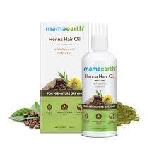 buy Mamaearth Henna Hair Oil with Henna & Coffee Oil in Delhi,India