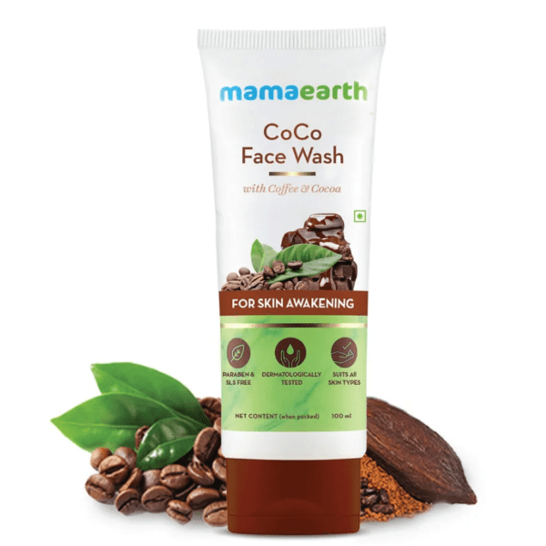 buy Mamaearth CoCo Face Wash with Coffee and Cocoa in Delhi,India