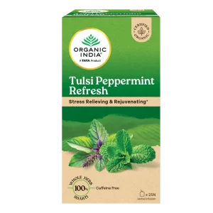 Organic India Tusli Peppermint Refreshment Tea