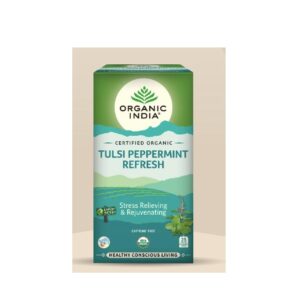 Organic India Tusli Peppermint Refreshment Tea