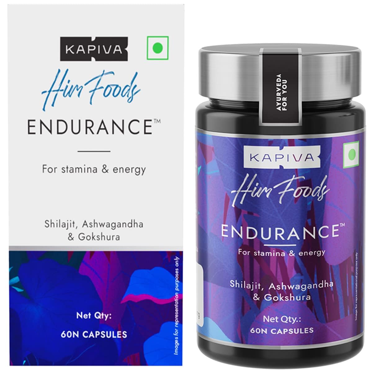 Kapiva Himfoods Endurance 60 Capsule