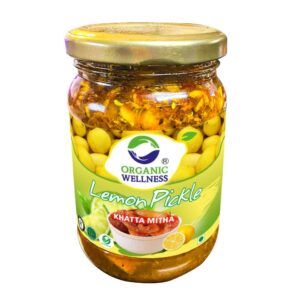 Organic Wellness Lemon Pickle Khatta Mitha