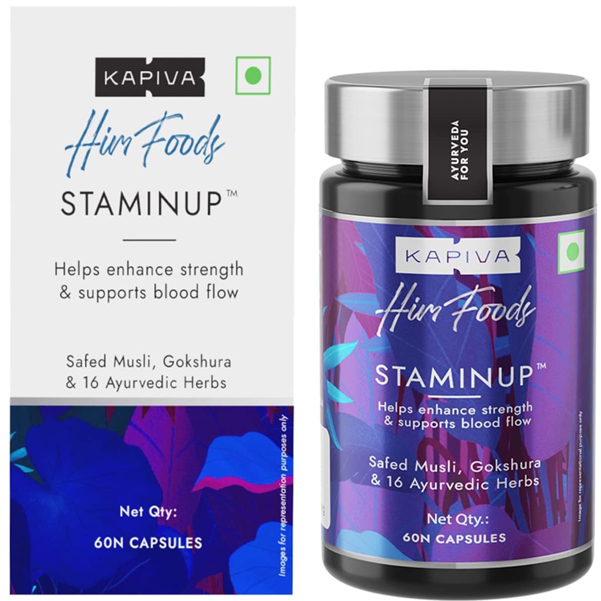Kapiva HimFoods StaminUP 60 Capsules