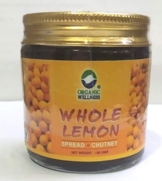 buy Organic Wellness Whole Lemon Chutney in Delhi,India