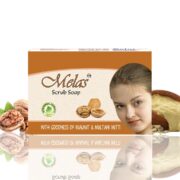 buy Melas Scrub Soap Natural Multani Mitti & Walnut Soap in Delhi,India