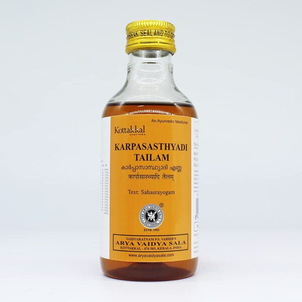 buy Arya Vaidya Sala Karpasasthyadi Tailam in Delhi,India