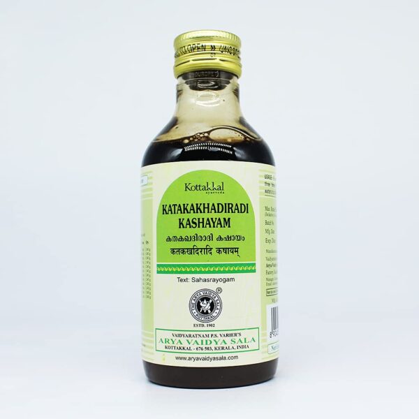 buy Arya Vaidya Sala Kottakkal Katakakhadiradi Kashayam in Delhi,India