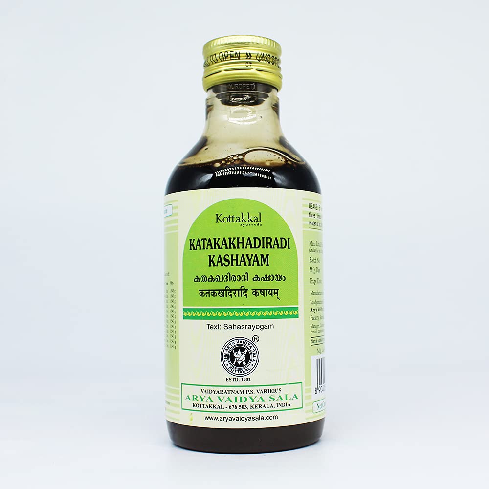 Arya Vaidya Sala Kottakkal Katakakhadiradi Kashayam