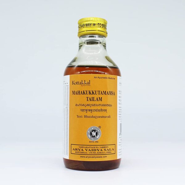 buy Arya vaidya sala Mahakukkutamamsa Tailam in Delhi,India