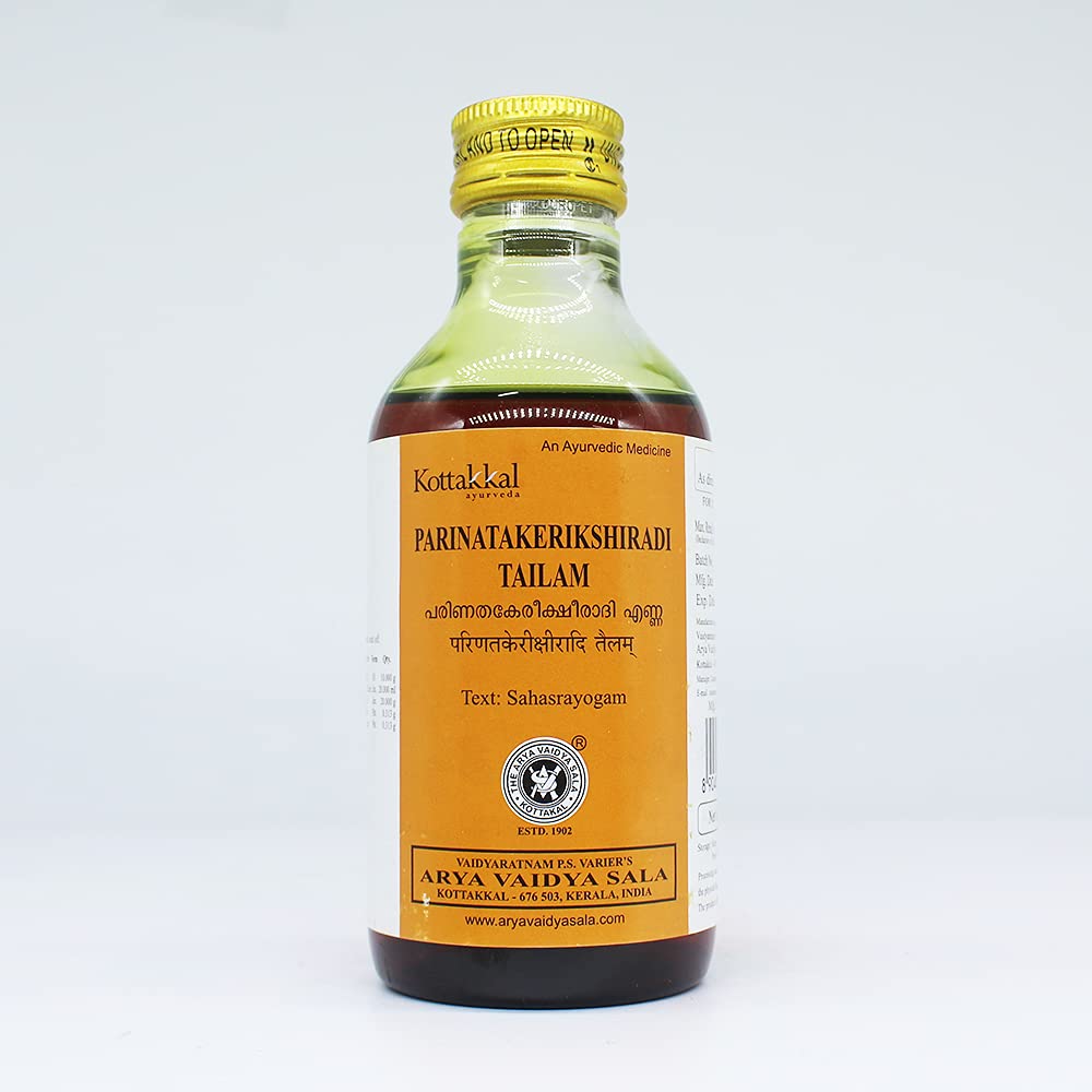 Arya vaidya sala Parinatakerakshiradi Tailam