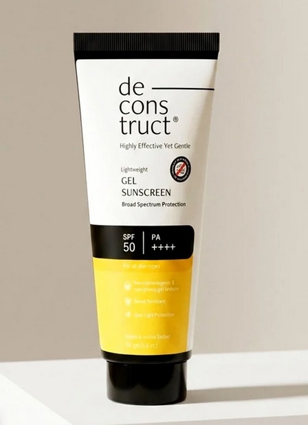 buy Deconstruct Gel Sunscreen for Oily Skin in Delhi,India