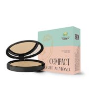 buy Dhanwantari Almond Compact Press Powder- Bright in Delhi,India