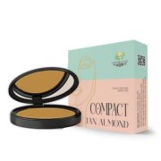 buy Dhanwantari Almond Compact Press Powder -Tan in Delhi,India